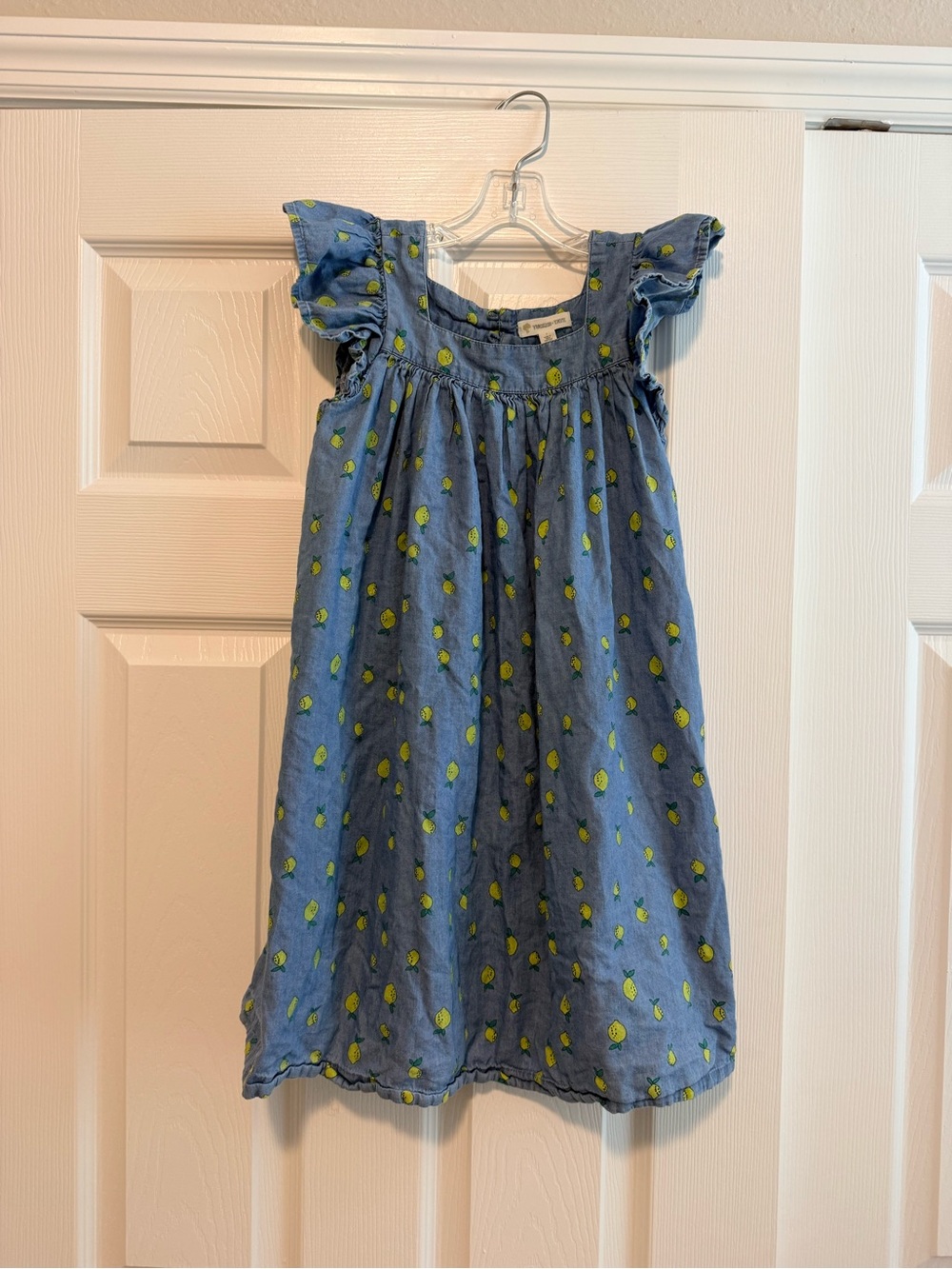 Tucker + Tate Blue Dress with Yellow Lemon Print